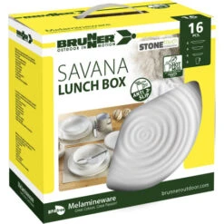 Brunner Lunch Box Savana -Negozio al dettaglio Brunner set piatti lunch box savana brunner 2