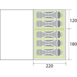 Tenda Brunner Arquis Outdoor 5 -Negozio al dettaglio Brunner tenda arqus outdoor 5 3