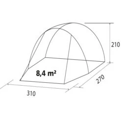 Tenda Brunner Entrada -Negozio al dettaglio Brunner tenda entrada 5