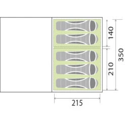 Tenda Brunner Paraiso 5/6 -Negozio al dettaglio Brunner tenda paraiso 8