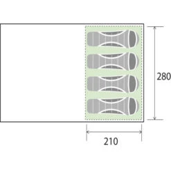 Tenda Brunner Pure 4 -Negozio al dettaglio Brunner tenda pure 4 8
